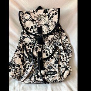 loungefly skull backpack